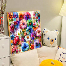 Load image into Gallery viewer, Daisy 40*40CM(Canvas) Full Round Drill Diamond Painting
