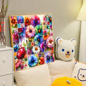Daisy 40*40CM(Canvas) Full Round Drill Diamond Painting
