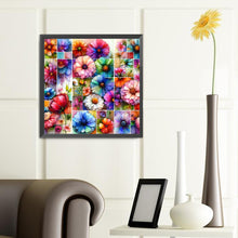 Load image into Gallery viewer, Daisy 40*40CM(Canvas) Full Round Drill Diamond Painting
