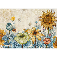Load image into Gallery viewer, Mona Lisa Silk Brand - Sunny Life - 67*50CM 11CT 3 Stamped Cross Stitch
