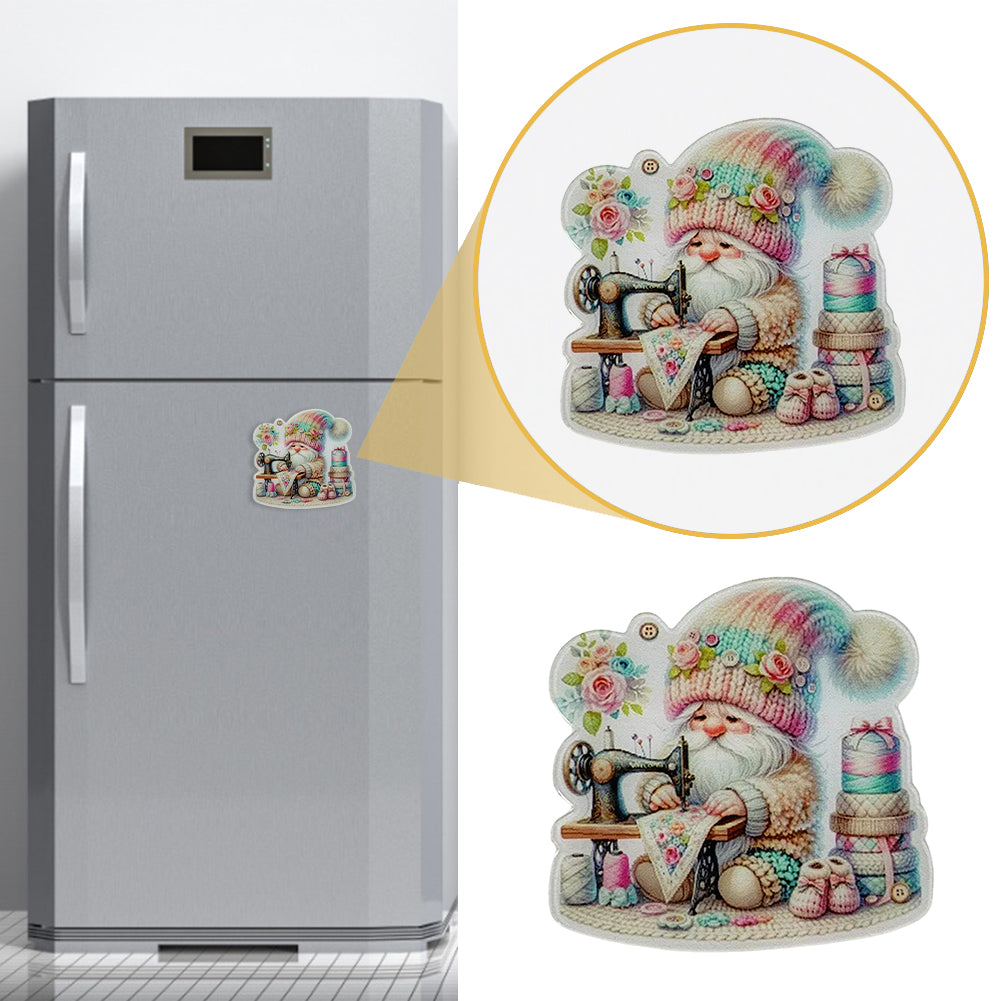 Dwarf Magnetic Needle Keeper Refrigerator Magnets for Embroidery Cross Stitch