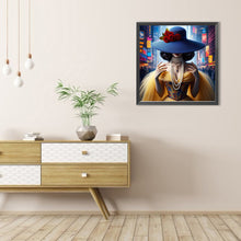 Load image into Gallery viewer, City Girl 40*40CM(Picture) Full Round Drill Diamond Painting
