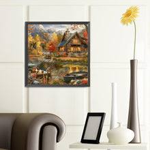 Load image into Gallery viewer, Village Houses 40*40CM(Canvas) Full Round Drill Diamond Painting
