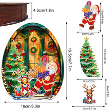 Load image into Gallery viewer, Christmas Wooden Santa Claus Diamond Painting Desktop Ornaments for Bedroom Table Decor
