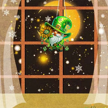 Load image into Gallery viewer, Acrylic Special Shape Sunflower Gnome 5D DIY Diamond Painting Dots Pendant
