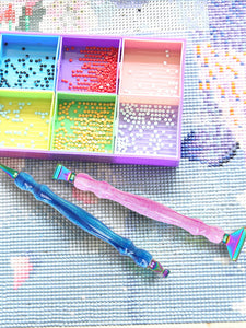 12Pcs 5D DIY Diamond Painting Pen Heads Kit Diamond Painting Tools (Colorful)