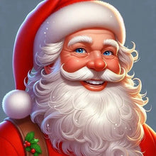Load image into Gallery viewer, Christmas Santa Claus 40*40CM(Canvas) Full Round Drill Diamond Painting
