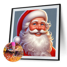 Load image into Gallery viewer, Christmas Santa Claus 40*40CM(Canvas) Full Round Drill Diamond Painting
