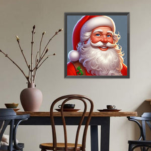 Christmas Santa Claus 40*40CM(Canvas) Full Round Drill Diamond Painting