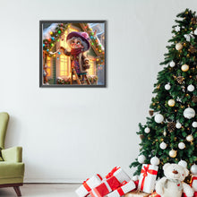Load image into Gallery viewer, Grandma Preparing Christmas Decorations 40*40CM(Canvas) Full Round Drill Diamond Painting
