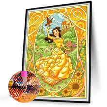 Load image into Gallery viewer, Princess Belle 40*55CM(Canvas) Full Round Drill Diamond Painting

