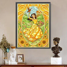 Load image into Gallery viewer, Princess Belle 40*55CM(Canvas) Full Round Drill Diamond Painting

