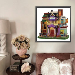 Halloween Music 40*40CM(Canvas) Partial Special Shaped Drill Diamond Painting
