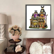 Load image into Gallery viewer, Halloween Phone Call 40*40CM(Canvas) Partial Special Shaped Drill Diamond Painting
