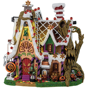 Halloween Witch 40*40CM(Canvas) Partial Special Shaped Drill Diamond Painting
