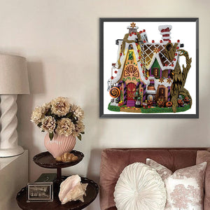 Halloween Witch 40*40CM(Canvas) Partial Special Shaped Drill Diamond Painting