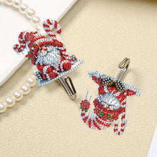 Load image into Gallery viewer, 8Pcs Christmas Gnome Diamond Art Hanging Hooks Diamond Painting Hooks DIY Crafts
