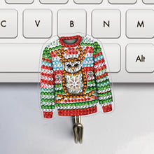 Load image into Gallery viewer, 8Pcs Christmas Winter Sweater Diamond Art Hanging Hooks Diamond Painting Hooks
