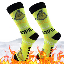 Load image into Gallery viewer, Green Monster Socks Comfortable Unisex Christmas Socks Party Supplies
