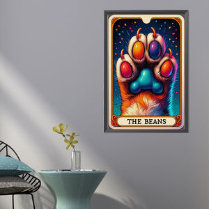 Colorful Bean Paws 40*60CM(Picture) Full Round Drill Diamond Painting