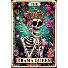 Load image into Gallery viewer, Theatre Queen Skeleton 40*60CM(Picture) Full Round Drill Diamond Painting
