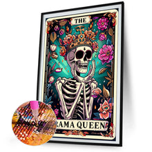 Load image into Gallery viewer, Theatre Queen Skeleton 40*60CM(Picture) Full Round Drill Diamond Painting

