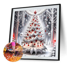 Load image into Gallery viewer, Christmas Tree 40*40CM(Canvas) Full Round Drill Diamond Painting
