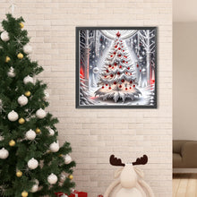 Load image into Gallery viewer, Christmas Tree 40*40CM(Canvas) Full Round Drill Diamond Painting
