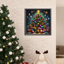 Load image into Gallery viewer, Christmas Tree 40*40CM(Canvas) Full Round Drill Diamond Painting
