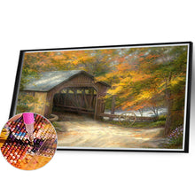 Load image into Gallery viewer, Autumn Bridge 40*30CM(Canvas) Full Round Drill Diamond Painting
