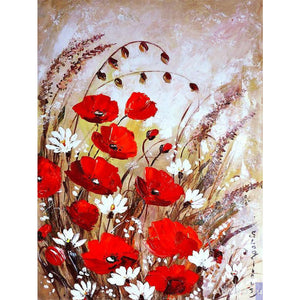 2PCS Landscape 30*40CM(Canvas) Full Round Drill Diamond Painting