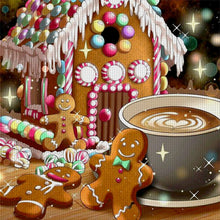 Load image into Gallery viewer, Yishu - Cookie House - 50*50CM 11CT 3 Stamped Cross Stitch
