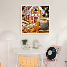 Load image into Gallery viewer, Yishu - Cookie House - 50*50CM 11CT 3 Stamped Cross Stitch
