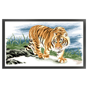 King Of Beasts - 78*48CM 9CT Bead embroidery