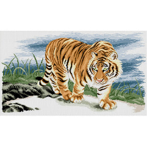King Of Beasts - 78*48CM 9CT Bead embroidery