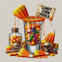 Load image into Gallery viewer, Huancan - Halloween Magic Drink - 50*50CM 14CT 2 Stamped Cross Stitch
