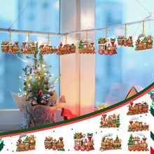 Load image into Gallery viewer, 8Pcs Acrylic Special Shaped Christmas Theme Diamond Painting Hanging Decorations
