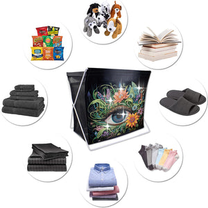 Eyes Special Shape DIY Diamond Painting Sundries Storage Rack for Adults Kids