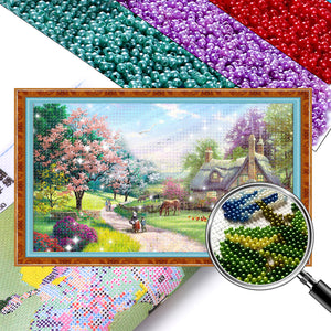 Spring Blossoms - 86*48CM 9CT Bead embroidery
