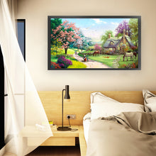 Load image into Gallery viewer, Spring Blossoms - 86*48CM 9CT Bead embroidery
