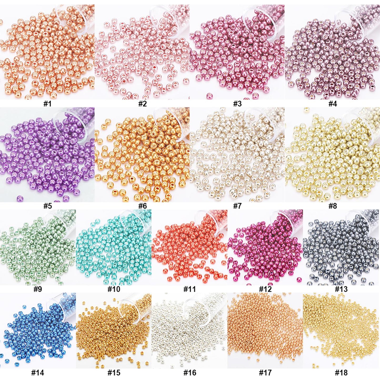 Cross Stitch Beads Cross Stitch Glass Beads Beaded Embroidery Kit for Art Crafts