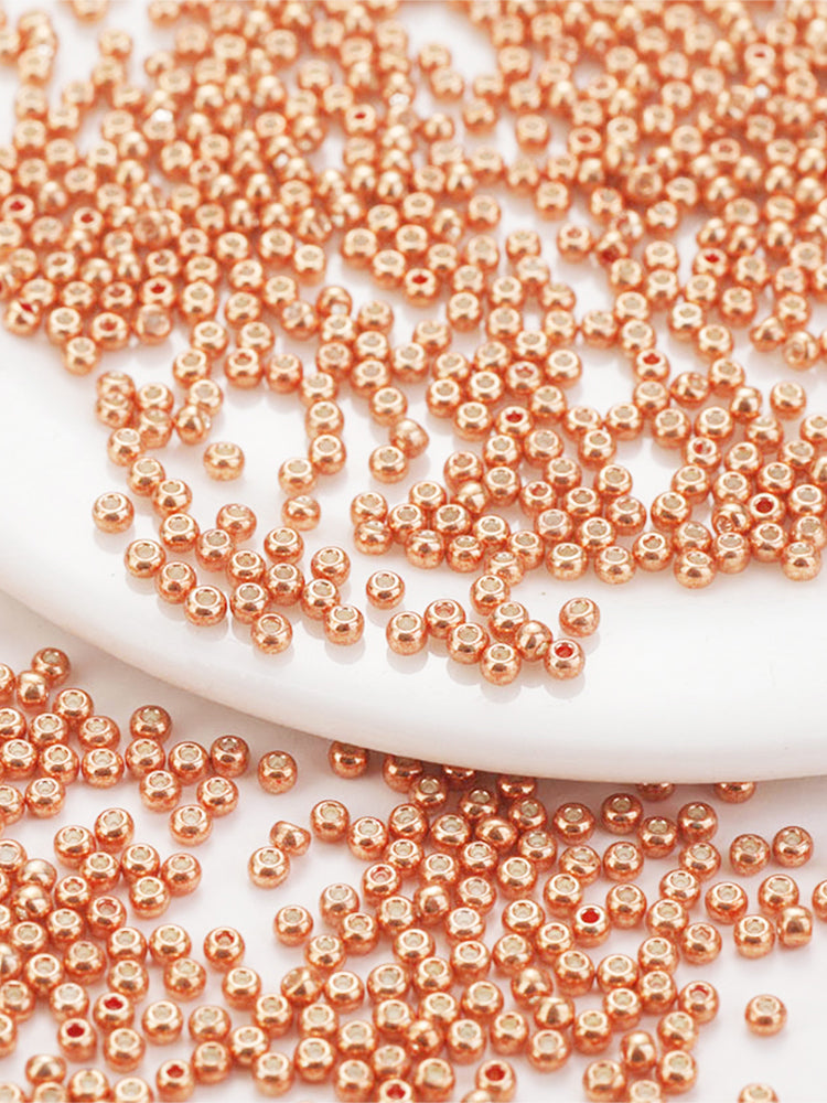 Cross Stitch Beads Needlework Mini Glass Beads for  Adults Beginners (2.0MM)