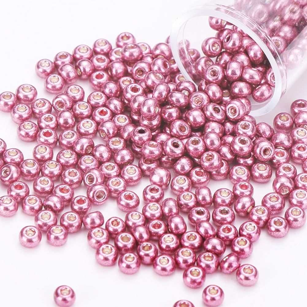 Cross Stitch Beads Needlework Mini Glass Beads for  Adults Beginners (2.0MM)