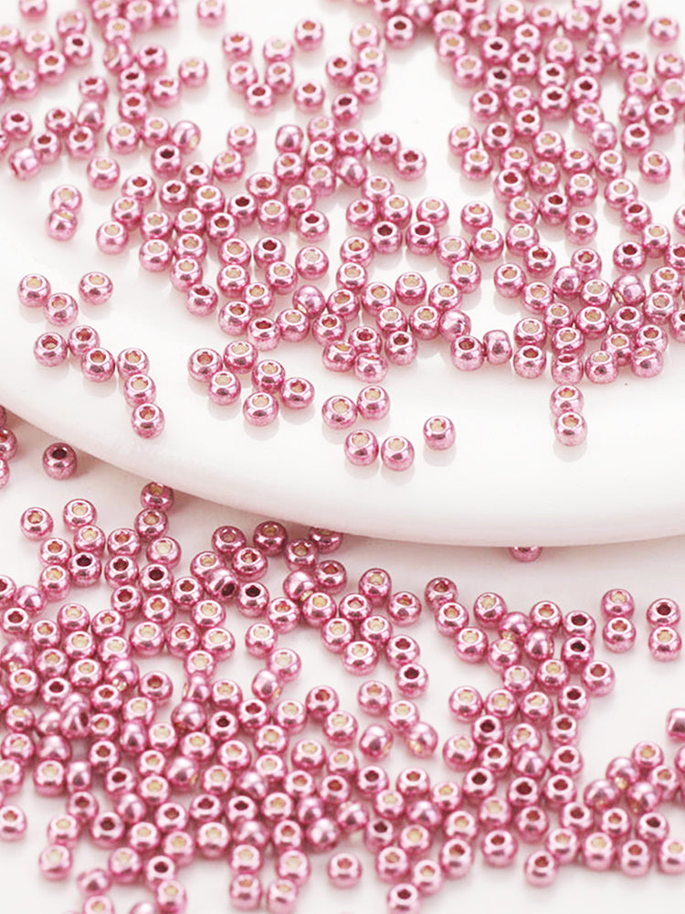 Cross Stitch Beads Needlework Mini Glass Beads for  Adults Beginners (2.0MM)