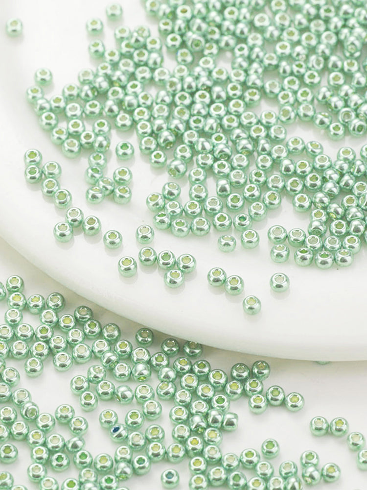 Cross Stitch Beads Needlework Mini Glass Beads for  Adults Beginners (2.0MM)