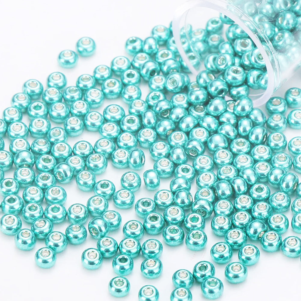Cross Stitch Beads Needlework Mini Glass Beads for  Adults Beginners (2.0MM)