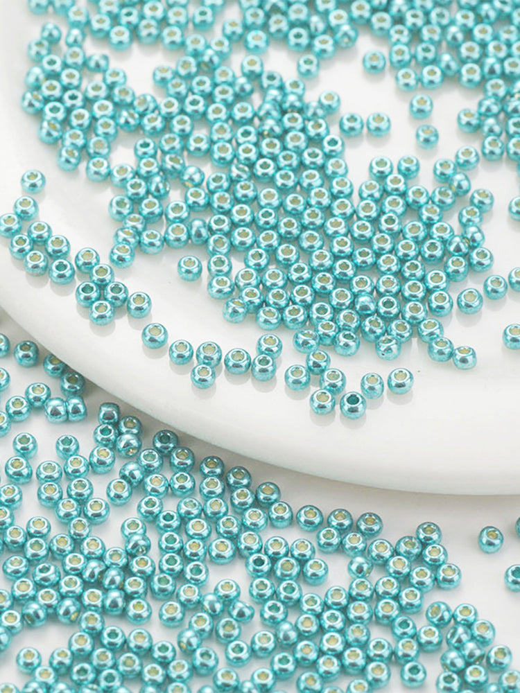 Cross Stitch Beads Needlework Mini Glass Beads for  Adults Beginners (2.0MM)