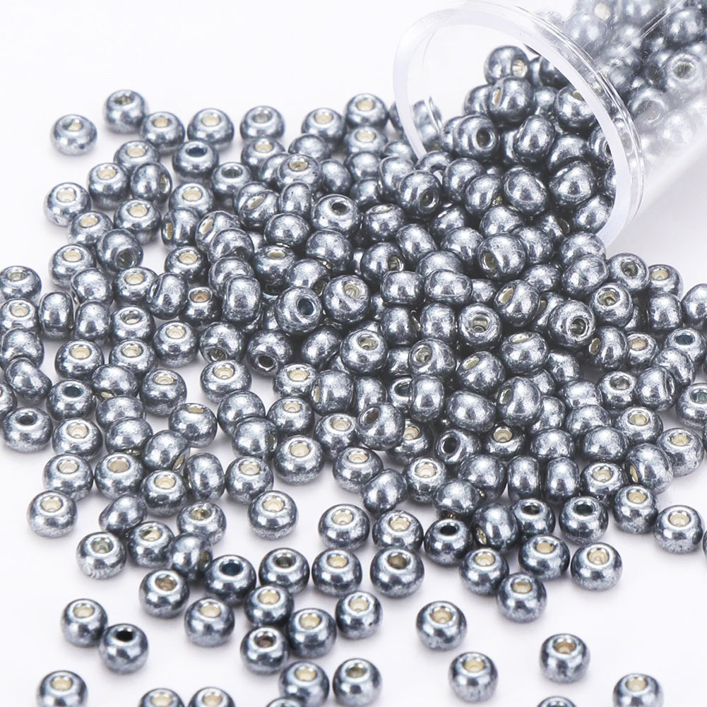 Cross Stitch Beads Needlework Mini Glass Beads for  Adults Beginners (2.0MM)
