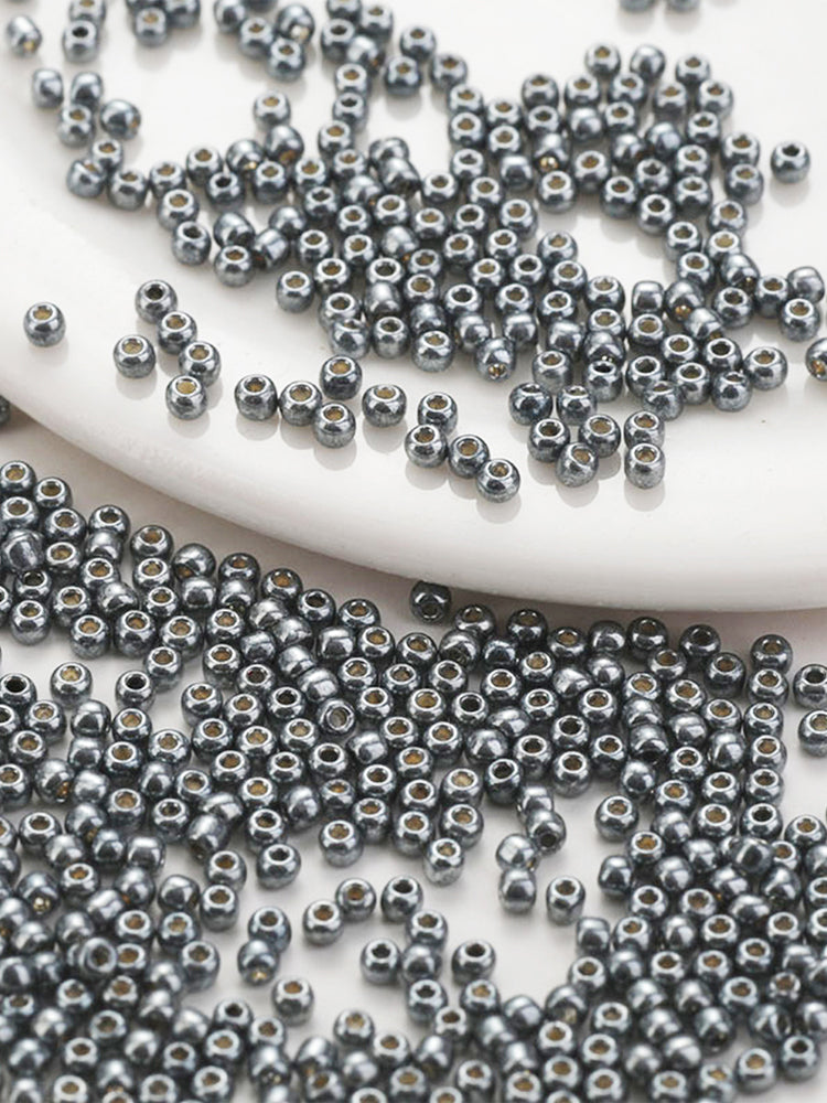 Cross Stitch Beads Needlework Mini Glass Beads for  Adults Beginners (2.0MM)