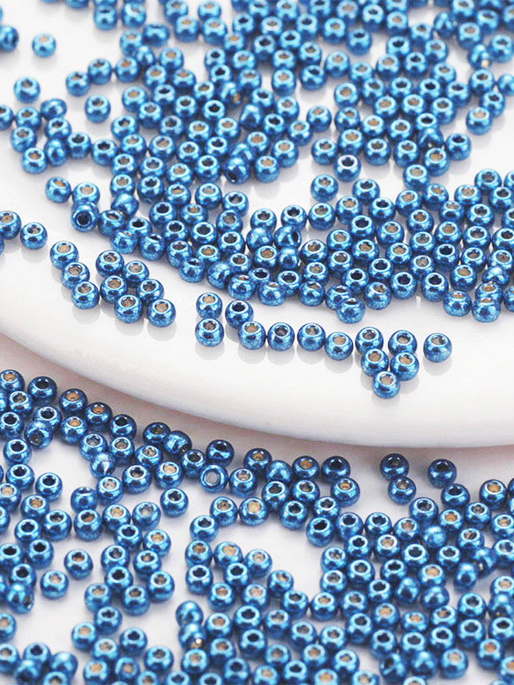 Cross Stitch Beads Needlework Mini Glass Beads for  Adults Beginners (2.0MM)